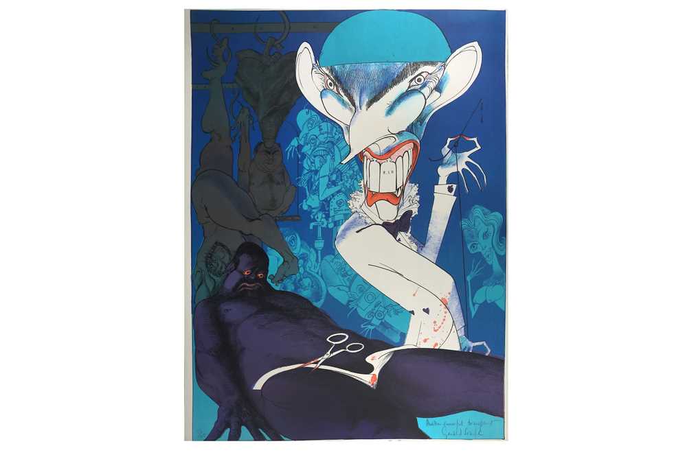 Lot 42 - Scarfe (Gerald, b.1936) ARR Vanessa Redgrave...