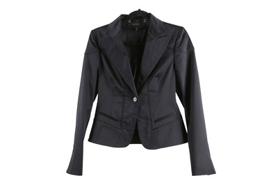 Lot 180 - Gucci Black Fitted Jacket, single breasted...