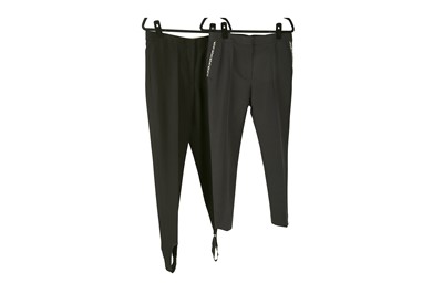 Lot 177 - Two Pairs of Designer Trousers, to include a...