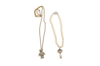 Lot 44 - Two Vivienne Westwood Necklaces, to include a...