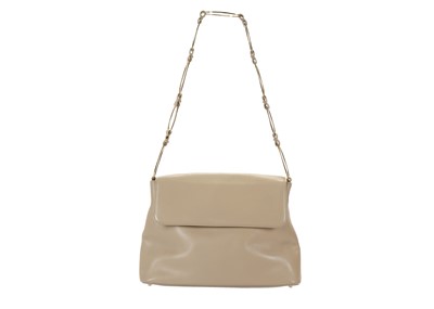 Lot 445 - Gucci Cream Leather Handbag, 2000s, smooth...