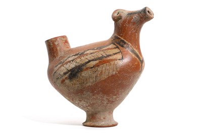 Lot 37 - AN ANATOLIAN TERRACOTTA RAM VESSEL Circa 1st...