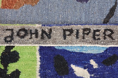 Lot 117 - JOHN PIPER, C.H. (1903-1992) Blue faced man...
