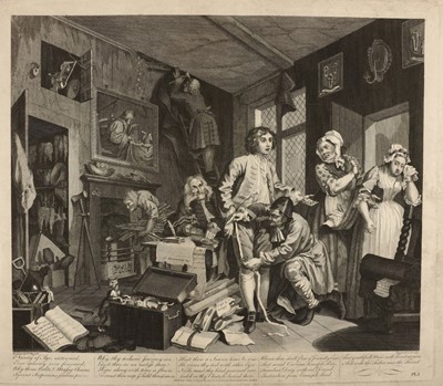 Lot 79 - Hogarth (William, after) The Rake’s...