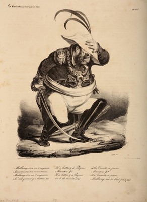 Lot 3 - Daumier (Honoré)  A collection of satires and...