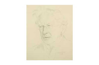 Lot 166 - GILBERT SPENCER, R.A. (1892-1979) Portrait of...