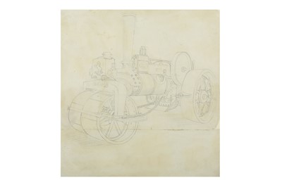 Lot 55 - GILBERT SPENCER, R.A. (1892-1979) Study of a...