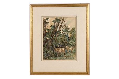 Lot 319 - ANTON LOCK (London 1893-1979) Study of horses...