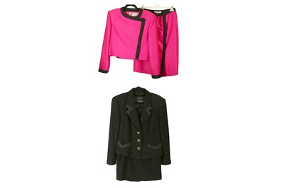 Lot 188 - Jeanne Lanvin and Louis Feraud Skirt Suits,...