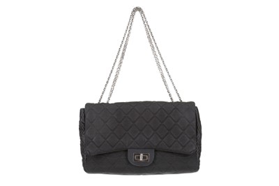 Lot 3 - Chanel Black Large Reissue Flap Bag, c....