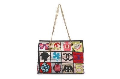 Lot 196 - Chanel Precious Symbols Needlepoint Bag, c....