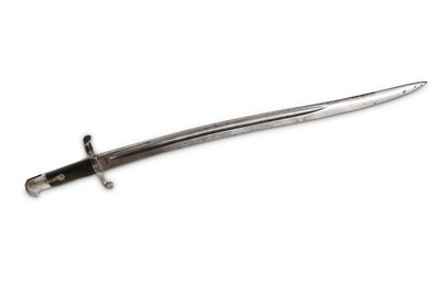 Lot 146 - An 1856 pattern yataghan sword bayonet for the...