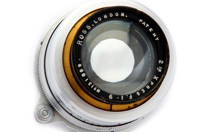 Lot 102 - A Ross London Xpres 2" f/1.9 Lens Serial No:...