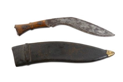 Lot 90 - A WW2 era GI4 type gurkha kukri knife, marked...