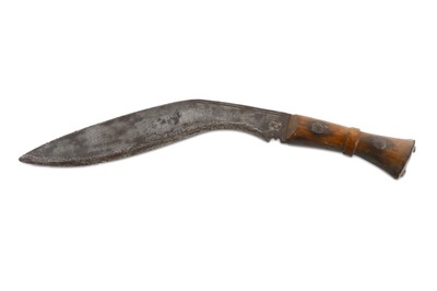 Lot 90 - A WW2 era GI4 type gurkha kukri knife, marked...