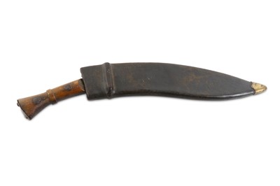 Lot 90 - A WW2 era GI4 type gurkha kukri knife, marked...