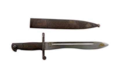 Lot 151 - A Spanish M1941 bolo knife bayonet (25cm...