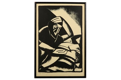 Lot 178 - JACOB KRAMER (1892-1962) The Philosopher...