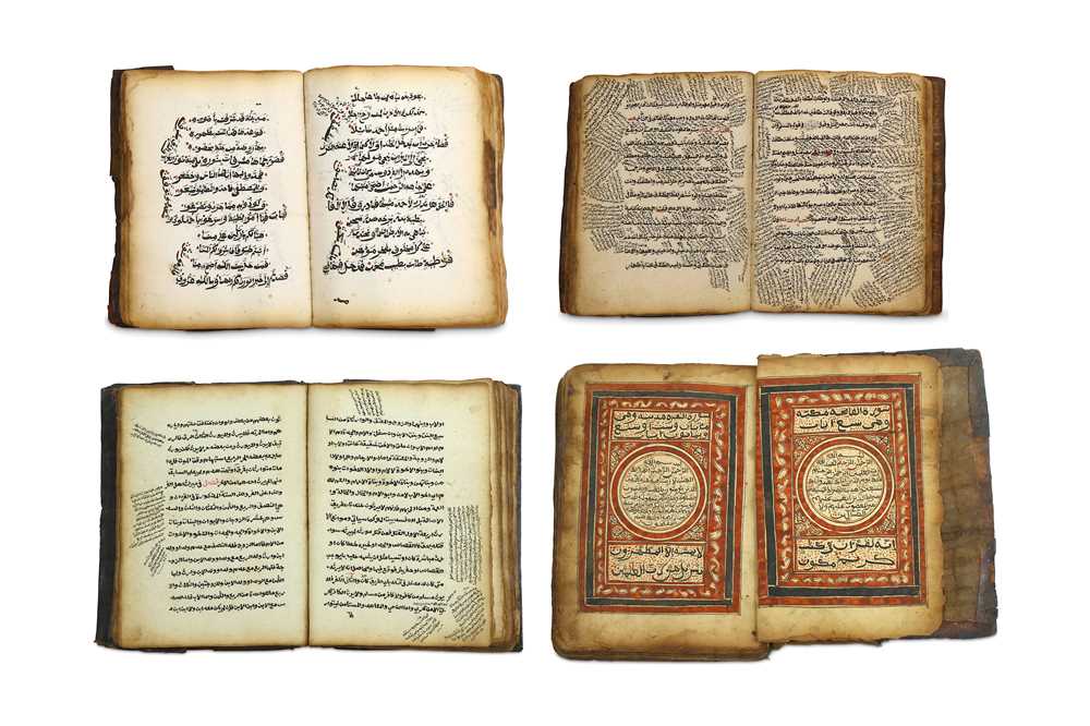 Lot 54 - FOUR ETHIOPIAN AND NORTH AFRICAN MANUSCRIPTS...