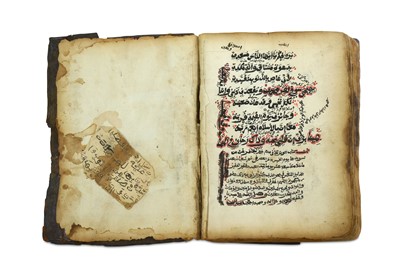 Lot 54 - FOUR ETHIOPIAN AND NORTH AFRICAN MANUSCRIPTS...