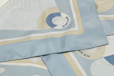 Lot 174 - Hermes 'Swing' Silk Scarf, designed in 1979 by...