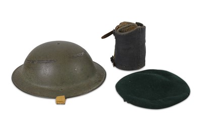 Lot 431 - A WW2 style Brodie helmet
