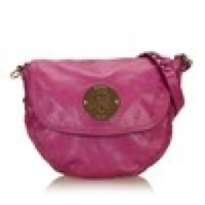 Lot 112 - Mulberry Daria Bag, magenta textured leather...