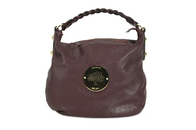 Lot 39 - Mulberry Plum Daria Hobo, leather body with...