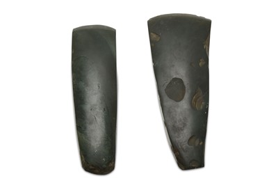 Lot 183 - TWO HIGHLANDS STONE AXE HEADS, PAPUA NEW...