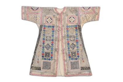 Lot 69 - A TALISMANIC SHIRT  Ottoman Provinces, late...