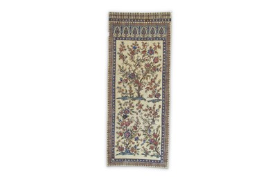 Lot 166 - A KALAMKARI SOFREH (DINING FLOORSPREAD) Iran,...