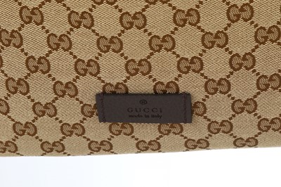 Lot 287 - Gucci Guccissima Drawstring Backpack,...