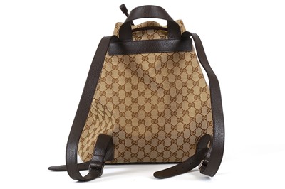 Lot 287 - Gucci Guccissima Drawstring Backpack,...