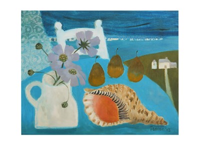 Lot 214 - MARY FEDDEN, R.A. (1915-2012) Still life with...