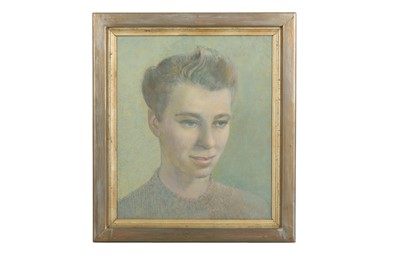 Lot 122 - DAVID TINDLE, R.A. (B.1932)  Portrait of Phyl...