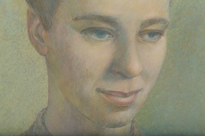 Lot 122 - DAVID TINDLE, R.A. (B.1932)  Portrait of Phyl...