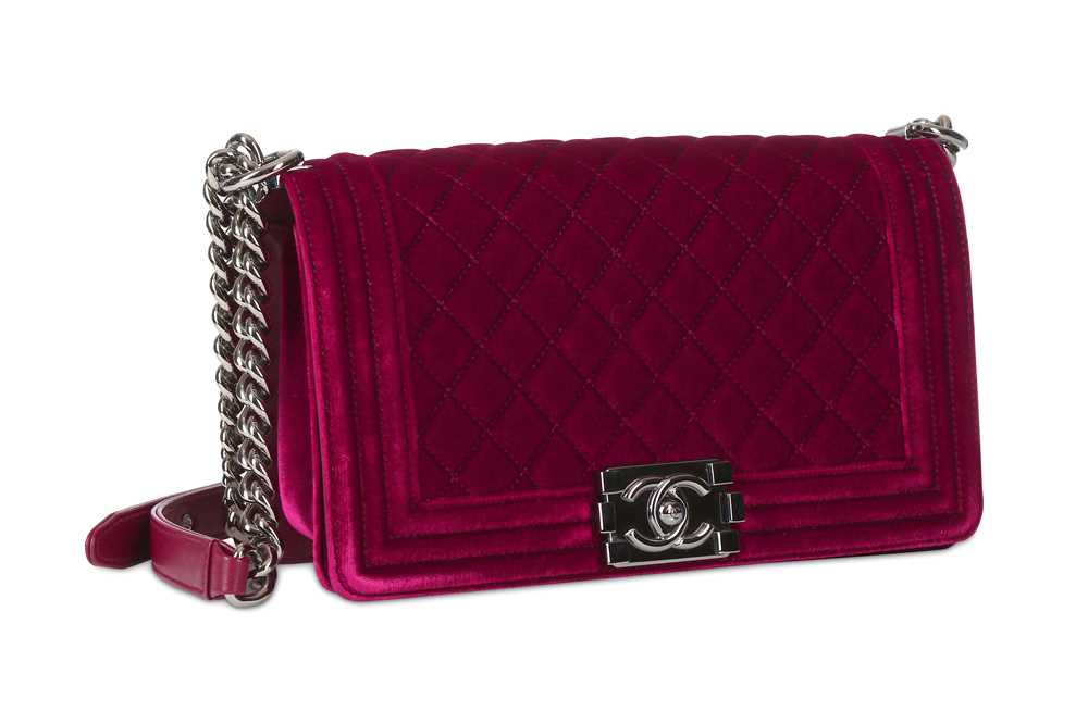 Magenta chanel online bag