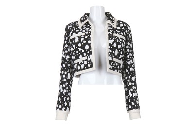 Lot 154 - Chanel Paint Splatter Cropped Jacket, c. 2015,...
