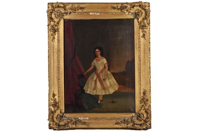Lot 288 - AMERICAN NAIVE SCHOOL MID 19TH CENTURY...