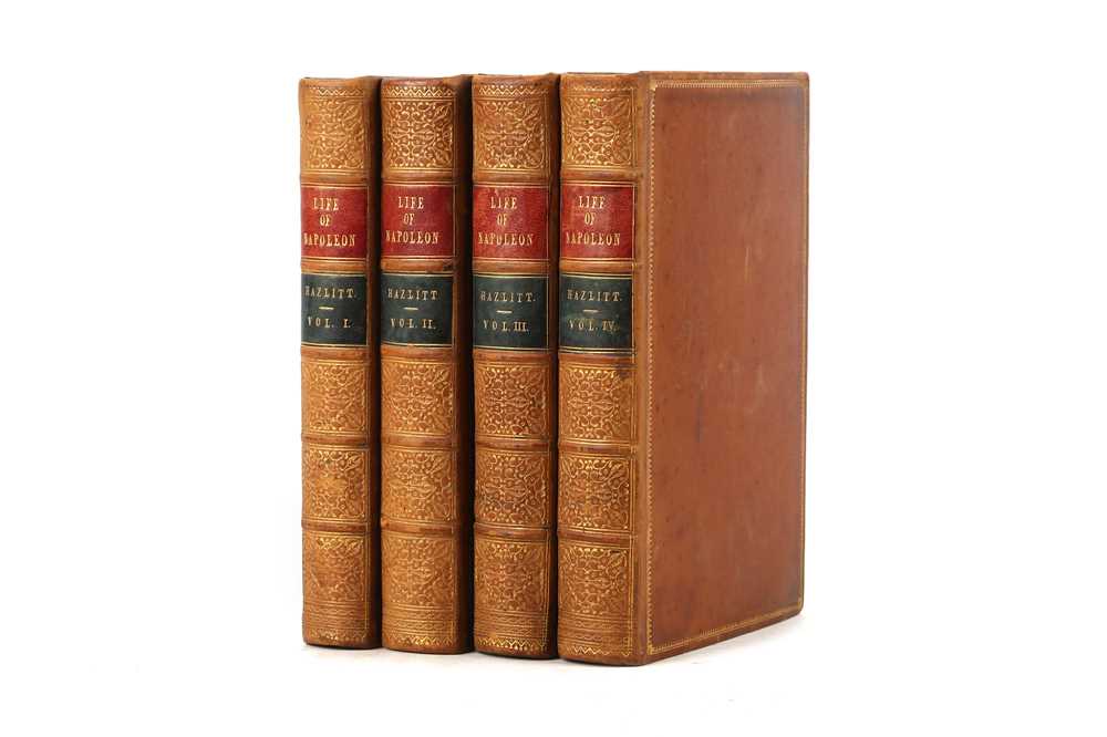 Lot 386 - Hazlitt (William) The Life of Napoleon...