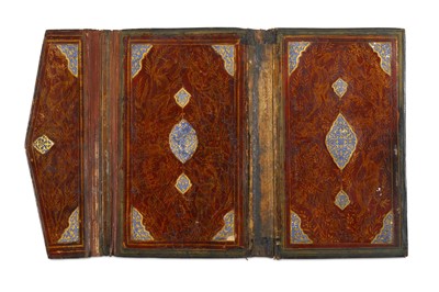 Lot 192 - *A FLAPPED CALF LEATHER BINDING PROPERTY FROM...