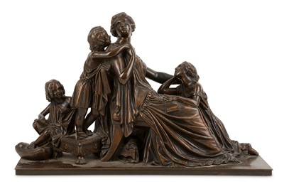 Lot 707 - Jean Jacques Pradier (Swiss, 1790-1852), a...