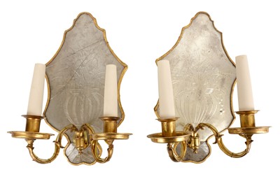 Lot 749 - A pair of early 19th Century French mirror...