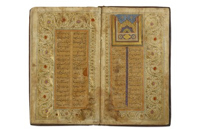 Lot 398 - JALAL-ED-DIN RUMI'S FOURTH BOOK OF MATHNAWI...