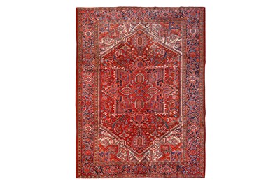 Lot 168 - A FINE HERIZ CARPET, NORTH-WEST PERSIA approx:...