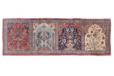 Lot 113 - A FINE SAPH KURK KASHAN RUG, CENTRAL PERSIA...