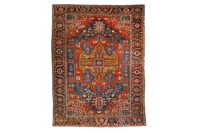 Lot 152 - AN ANTIQUE HERIZ CARPET, NORTH-WEST PERSIA...