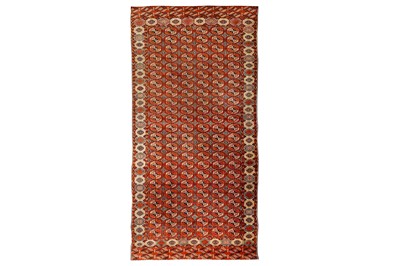 Lot 151 - AN ANTIQUE LARGE BOKHARA CARPET, EAST...