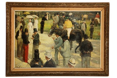 Lot 543 - ORJ (19TH/ 20TH CENTURY) At the races: the...