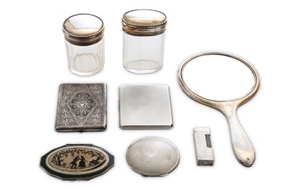 Lot 92 - A mixed group of sterling silver and silver...